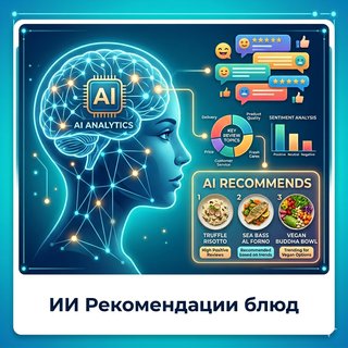 Рекомендации блюд с помощью ИИ
