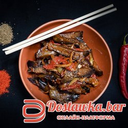 Кадича (корейский салат из баклажанов)