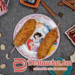 Corndog (сосиски с сыром в панировке)