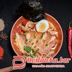 Рамен(острый корейский суп с тонкой лапшой)