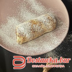 Штрудель яблоко и груша с корицей