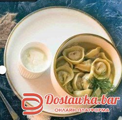 Пельмени в бульоне