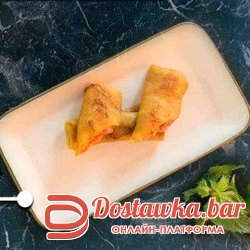 Блинчики с ветчиной и сыром