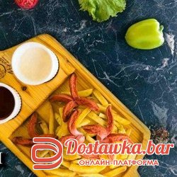 Картофель фри с осминожками