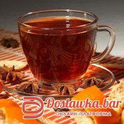 Чашка цитрусового чая