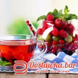 Чашка ягодного чая