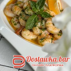 Королевскийе креветки на сливочном масле