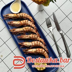 Тигровые креветки, запечённые с пряностями