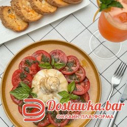 Капрезе с бурратой