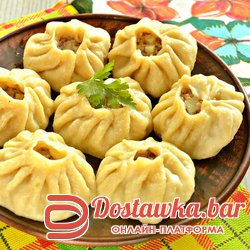 Манты курица + картошка