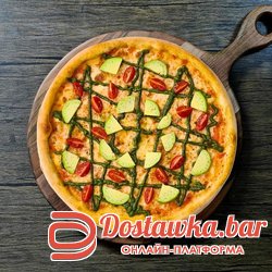 Пицца Песто с авокадо