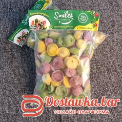 пельмени цветные
