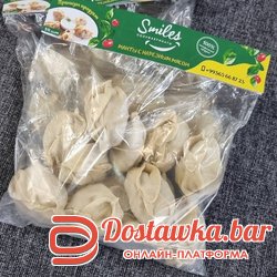 манты с нарезным мясом
