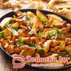 КАРТОШКА ПО ДОМАШНЕМУ С ГРИБАМИ