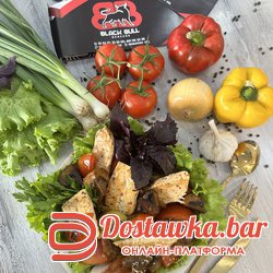 ТЕПЛЫЙ САЛАТ С КУРИЦЕЙ