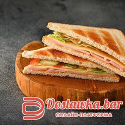 Сэндвич с ветчиной+фри