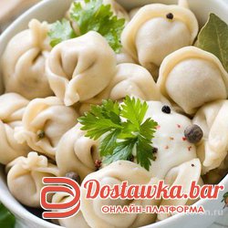 Пельмени с зеленью
