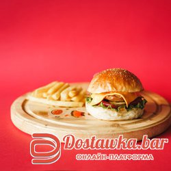 MINI CHIKENBURGER+фри