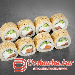 Ролл Филадельфия в кунжуте