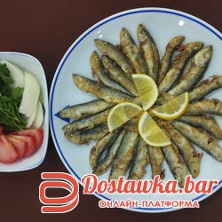 Килька на сковороде