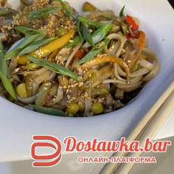 удон с овощами