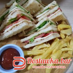 клаб сендвич с курицей