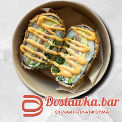 Бургер ролл с креветками