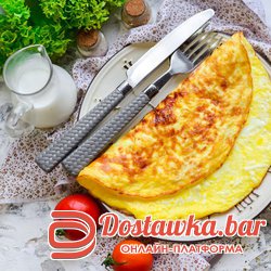 омлет с сыром