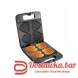 Вафельница - сердце - фигуры- печенье RAF 1400W R.530