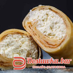 блинчик с творогом