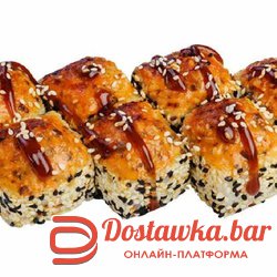 Запеченый с мидии