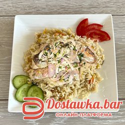 Плов с кефали / Rice with kefal