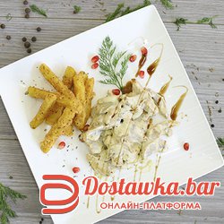 Курица с грибами