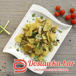Картошка по домашнему c грибами