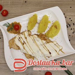 Курица филе на гриле с сыром