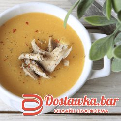 Крем суп мясной