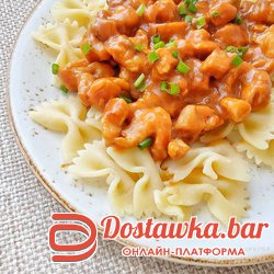 Макароны с подливой