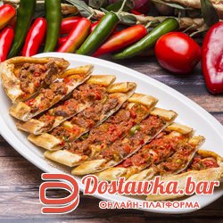 Пиде с нарезным мясом