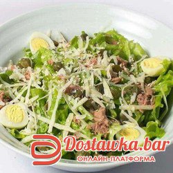 цезарь с тунцом