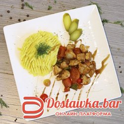 Курица соте